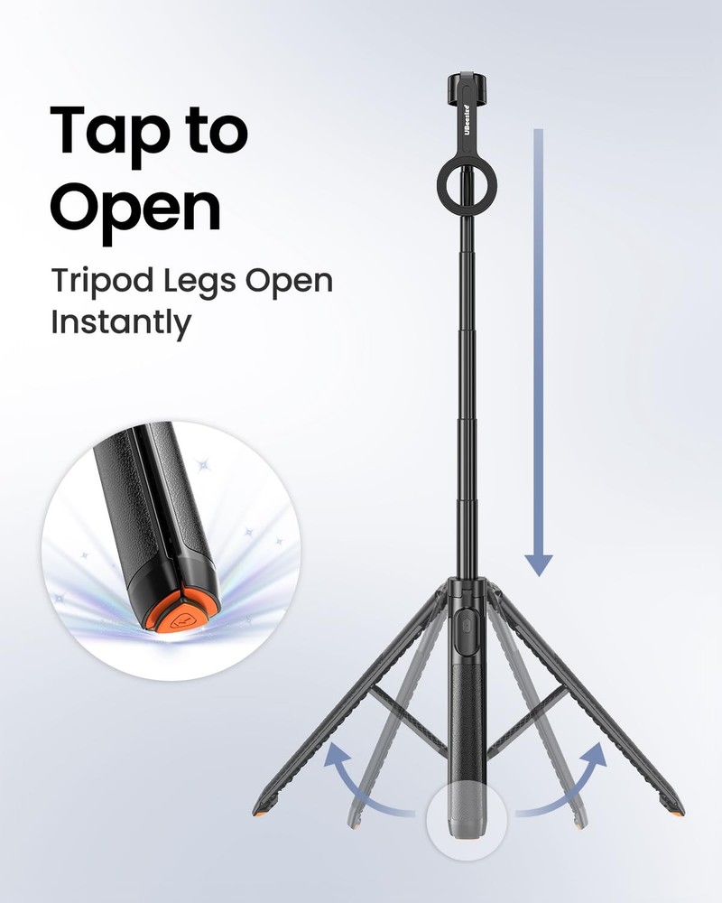 Tripode Magnetico Automatico Con Control Para Grabacion De Viaje De Lujo