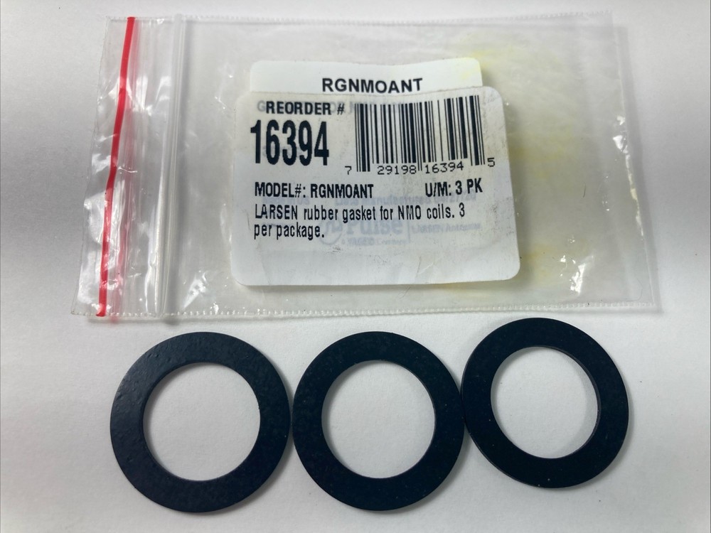 Larsen Rubber Gasket For NMO Coils-  3 Per Package- RGNMOANT