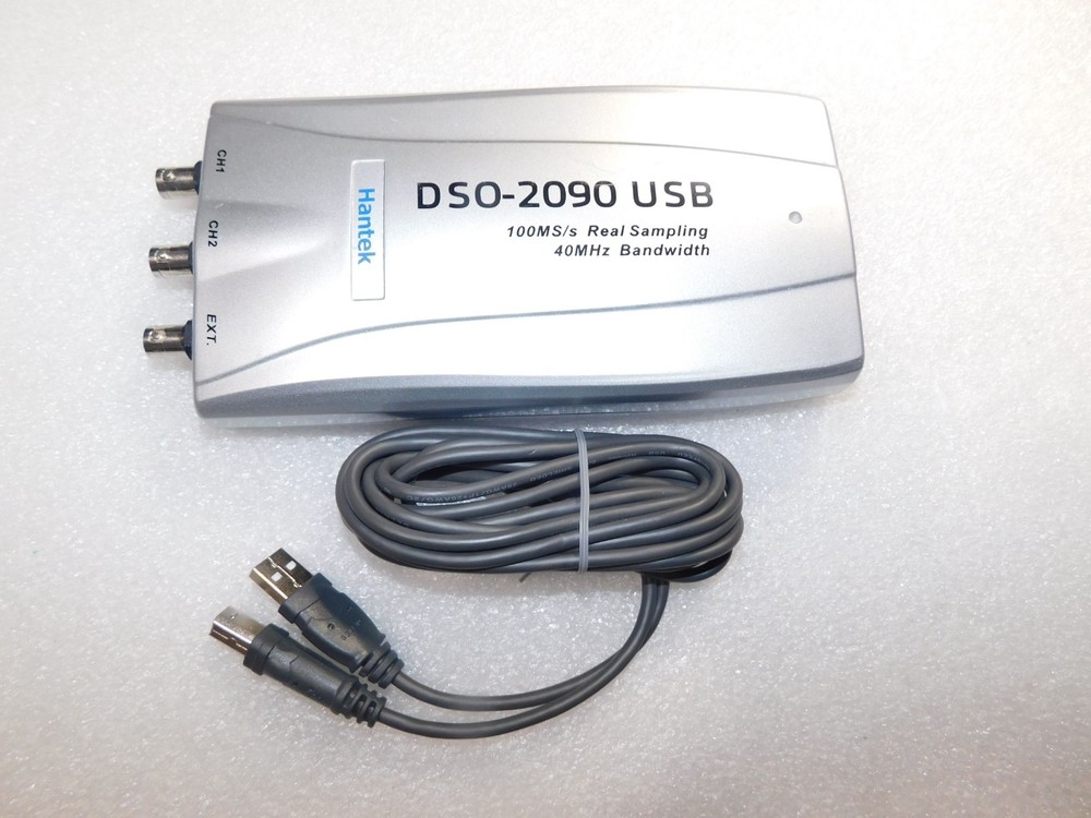HANTEK DSO-2090 USB PC BASED DIGITAL OSCILLOSCOPE 40MHZ BANDWIDTH/100MS SAMPLING