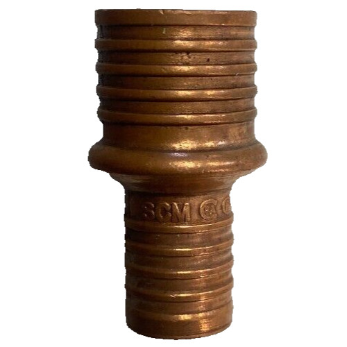 Polybutylene PB Reducer couplers - 1/2" x 3/4" crimp -10 pack