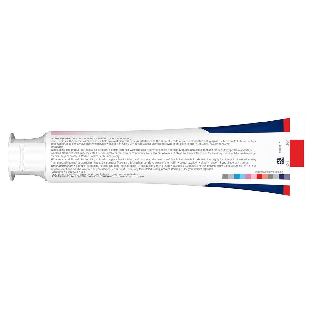 Sensitivity Toothpaste 4.8 Oz (3 Pack), Relieves Sensitivity, Strengthens Gum...