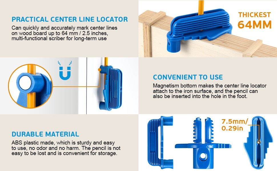 Center Scriber Line Scriber Woodworking Marking Offset Tool Marking