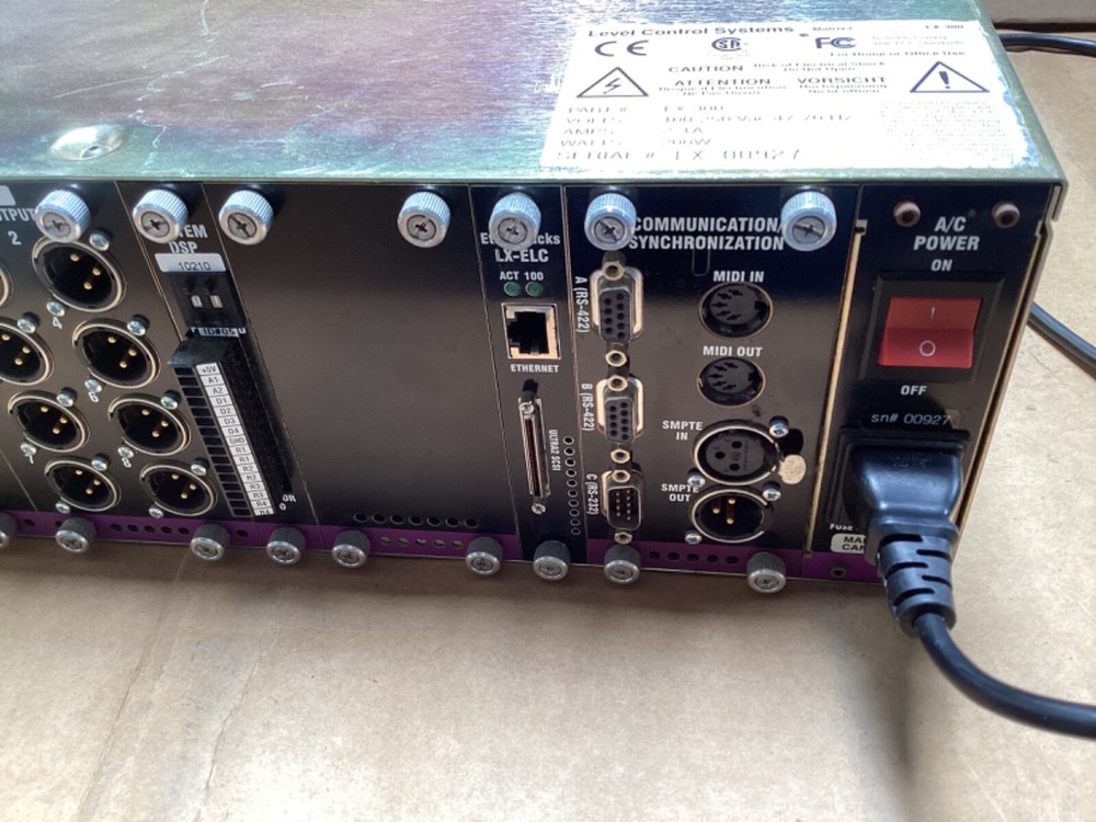 Meyer Sound LX-300 Matrix 3 Processor With Cards Error Codes Free Shipping