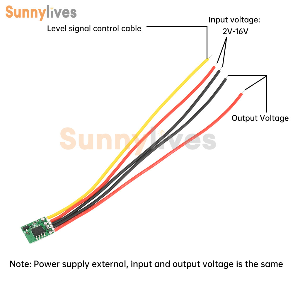 High & Low level Signal Control 17A High Current Electronic Switch Driver Module