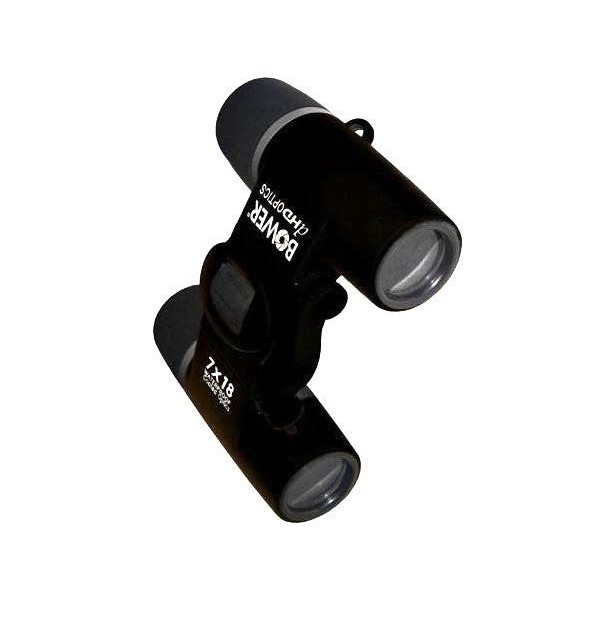 Bower 7x18mm Waterproof Compact Binocular (Black)