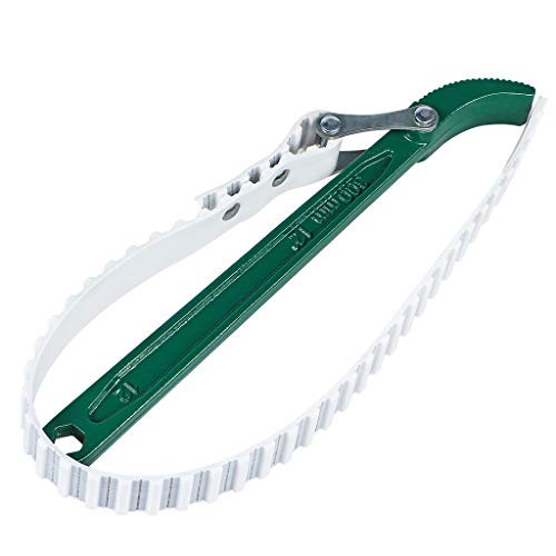 Adjustable Strap Wrench, 12" Multi-Purpose Steel Wire Belt Wrench for 12 in