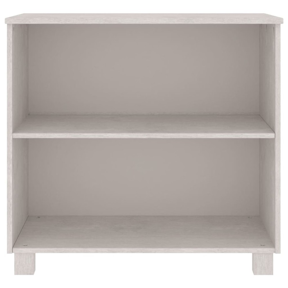 Sideboard HAMAR White 33.5"x13.8"x31.5" Solid Wood Pine