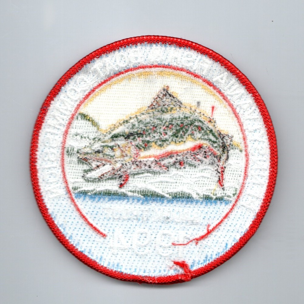 1994 PA FISH & BOAT COMM 4" PATCH ORIGINAL BROOK TROUT