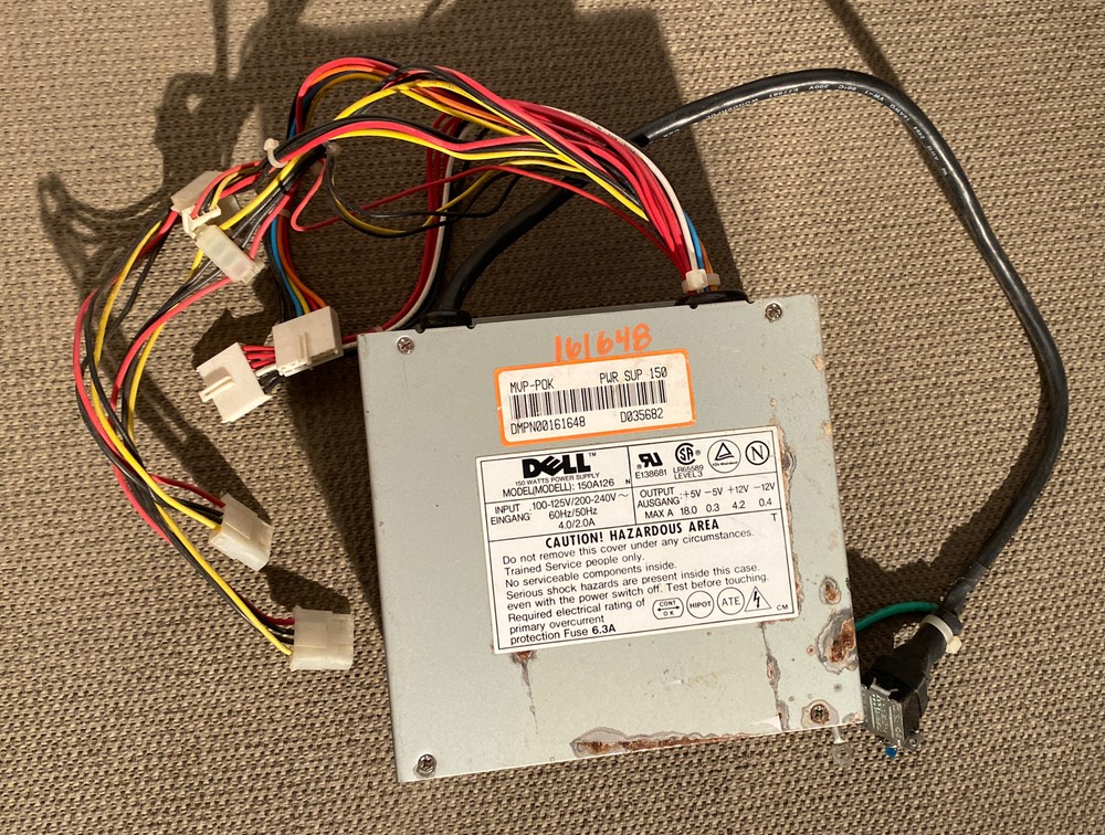 Dell 150 WATTPower Supply 150A126