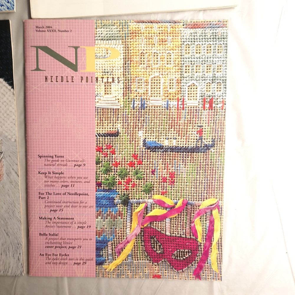 Needle Pointers Magazine Lot 2004 and 2005 6 various Issues
