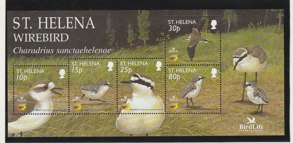 St. Helena 2002 Birds Mini Sheet SG MS856 MNH