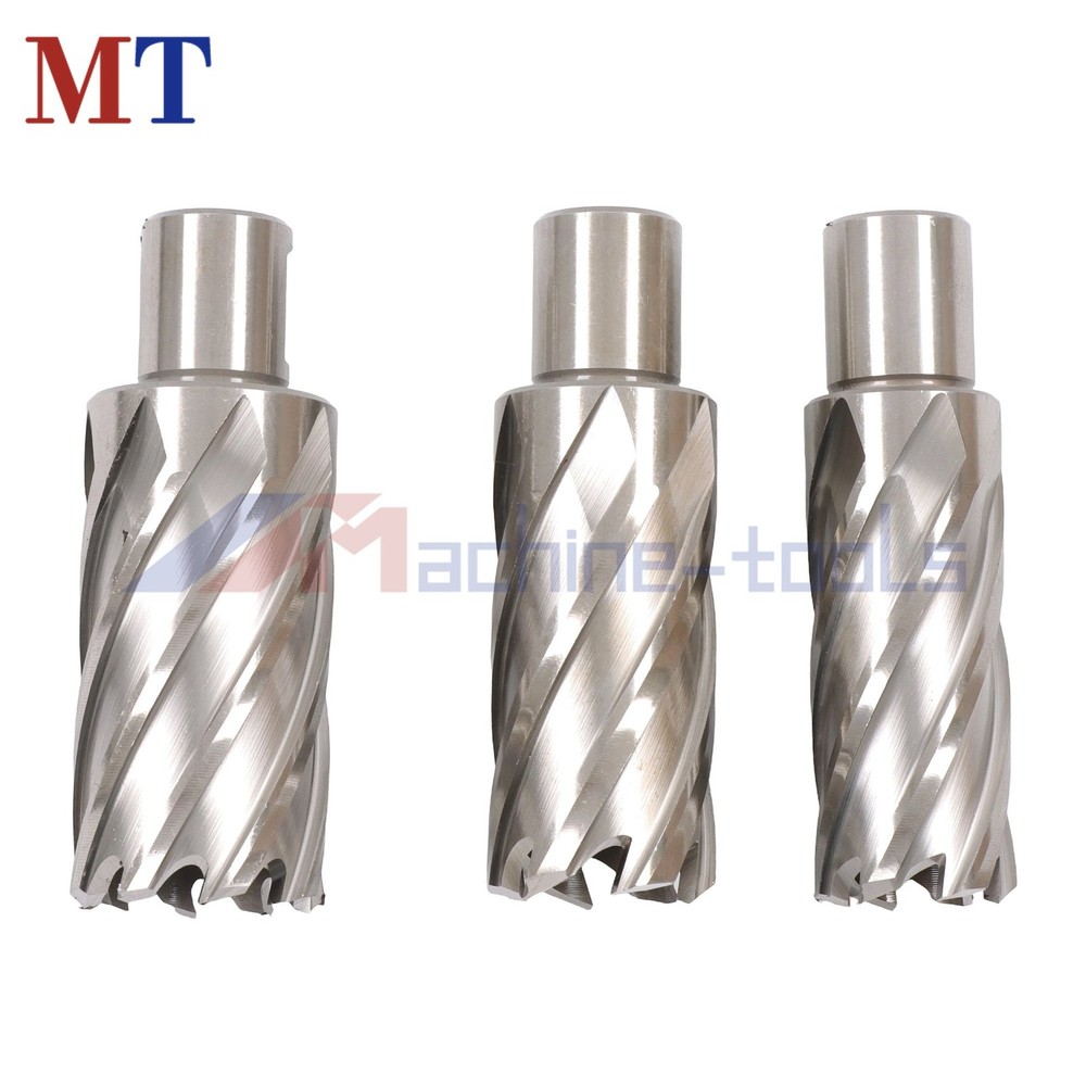 6 Pack HSS Magnetic Drill Bits Universal Shank 2" Depth Annular Cutter Set