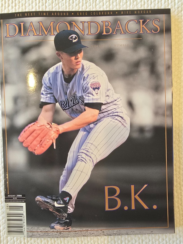 Arizona Diamondbacks Game Program August 2000