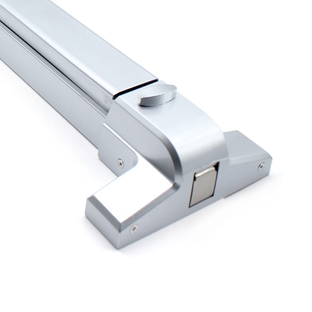 Door Push Bar Hardware Panic Exit Device Latch Emergency For 30"-36" Single Door