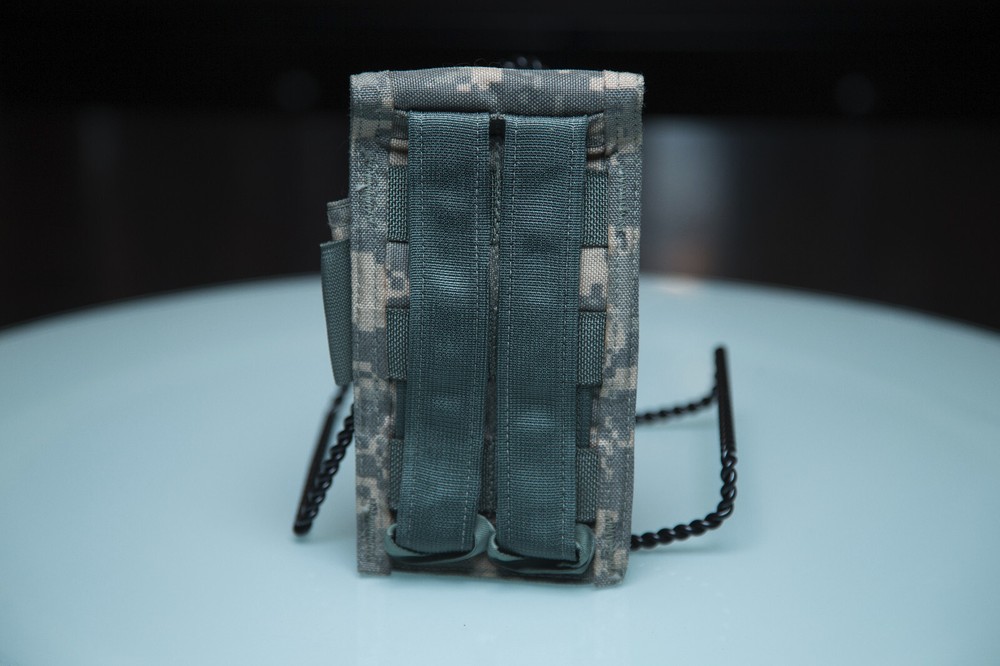 Pre MSA Paraclete Double Mag Pouch Molle ACU Pattern