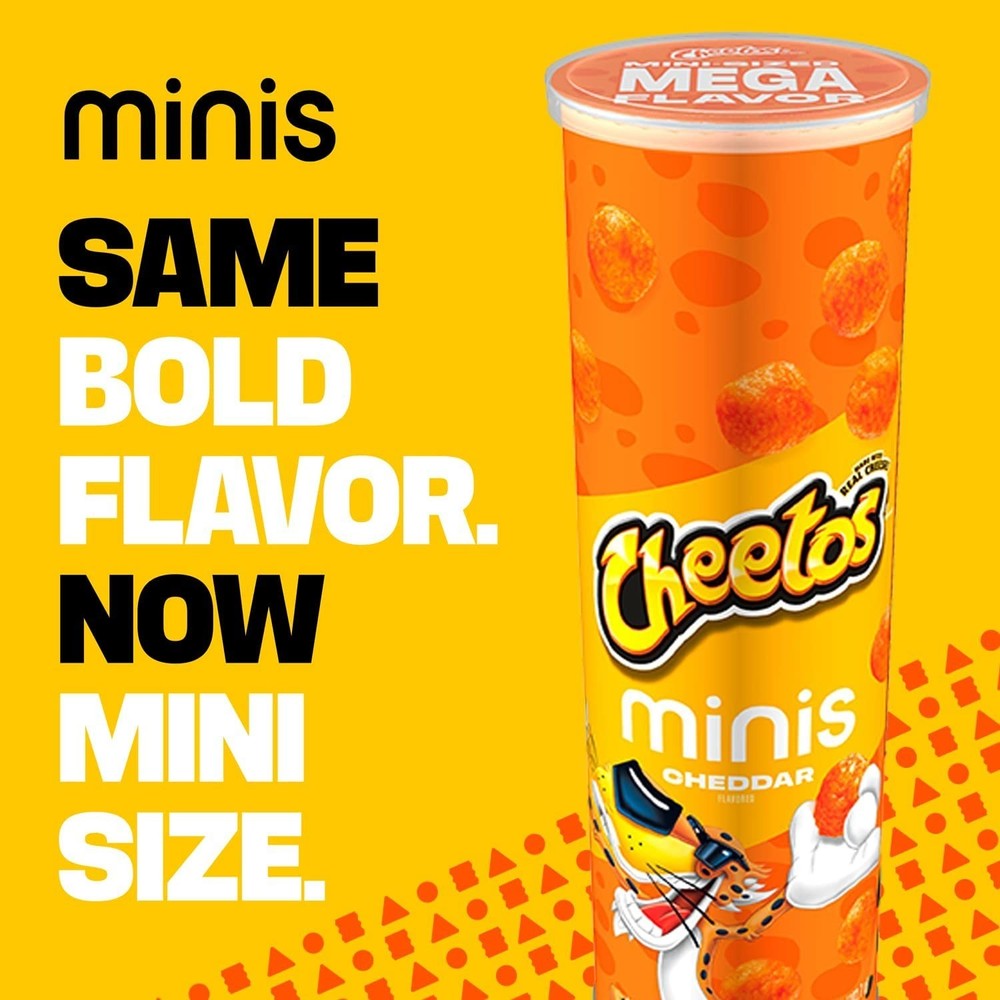 Cheetos Minis Cheddar, 3.625 Oz.1pk.