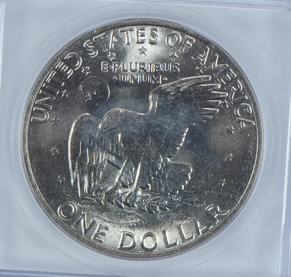 1971-D Eisenhower $1 MS65 ICG
