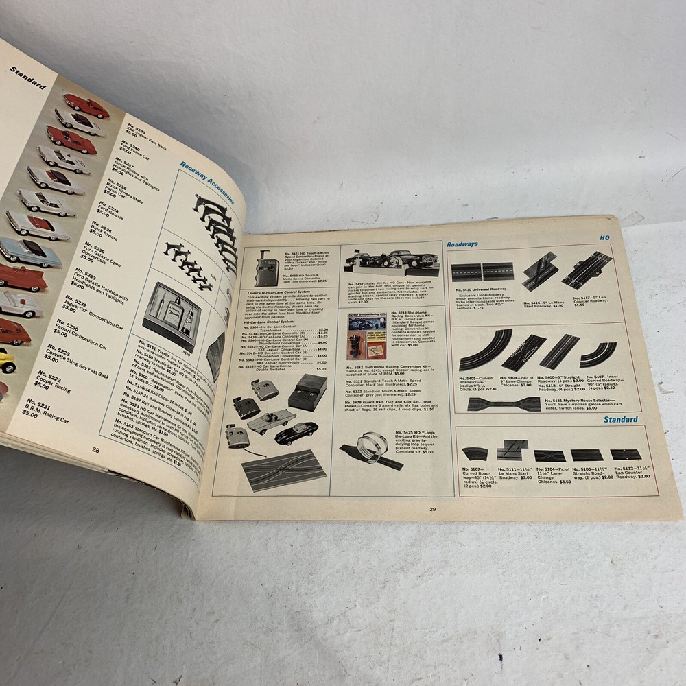 1966 Lionel Train Catalog vintage