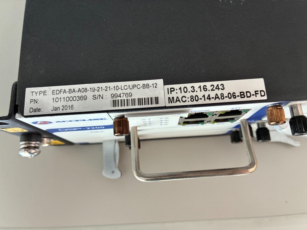 Accelink OSP-2200 EDFA-BA-A008