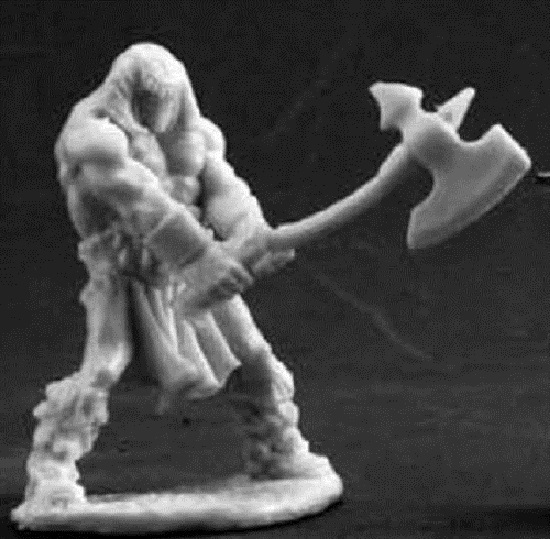Reaper Dark Heaven Legends 03701 CUTH WOLFSON HUMAN BARBARIAN