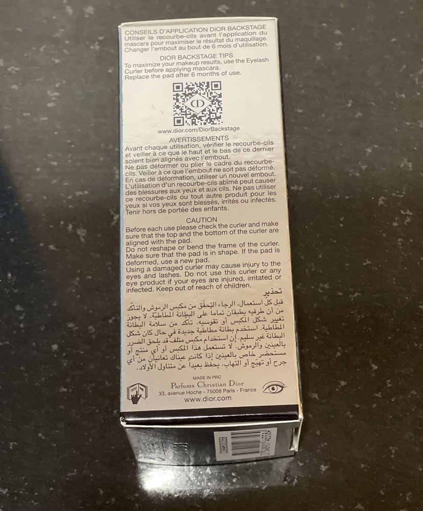 Christian Dior Backstage Eyelash Curler NIB