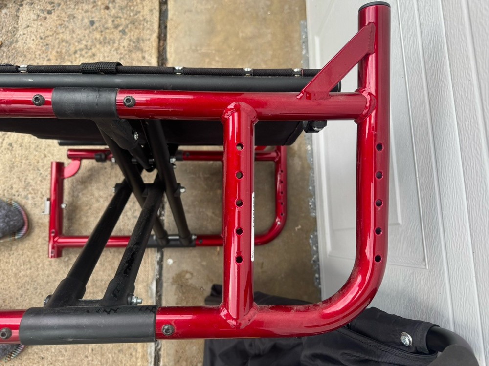 KI mobility Catalyst folding wheelchair Frame 21” W x 19” D - READ DESCRIPTION
