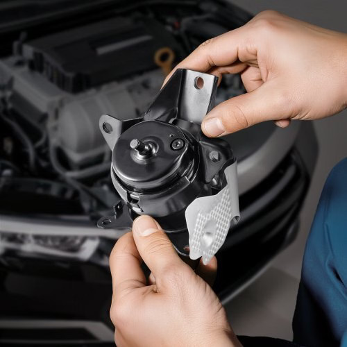 Engine Motor Mount Replacement, Left Front Engine Mount, Universal Compatible wi
