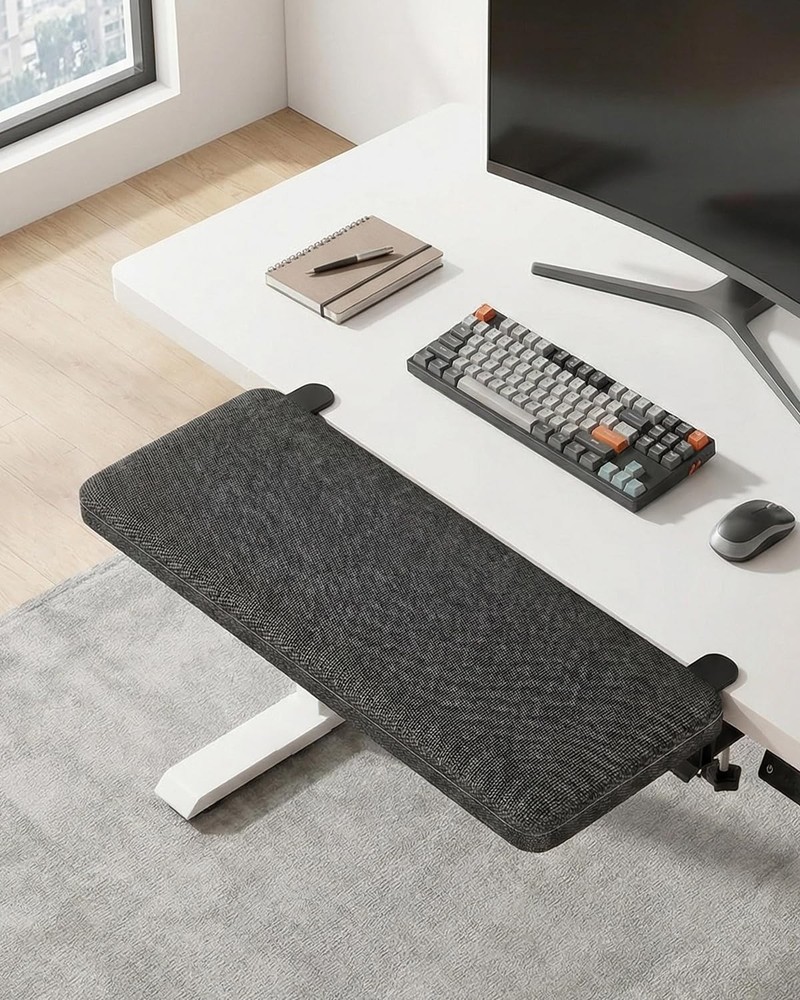 Office, Computer, Gaming arm Stand - Foldable, No Odor Ergonomic Armrest Brac...