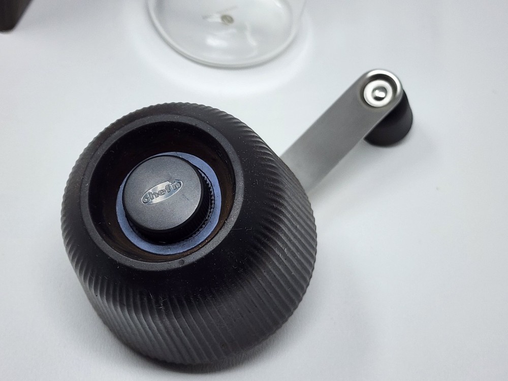Hotel Collection Manual Coffee Grinder Adjustable Grind with Glass Container
