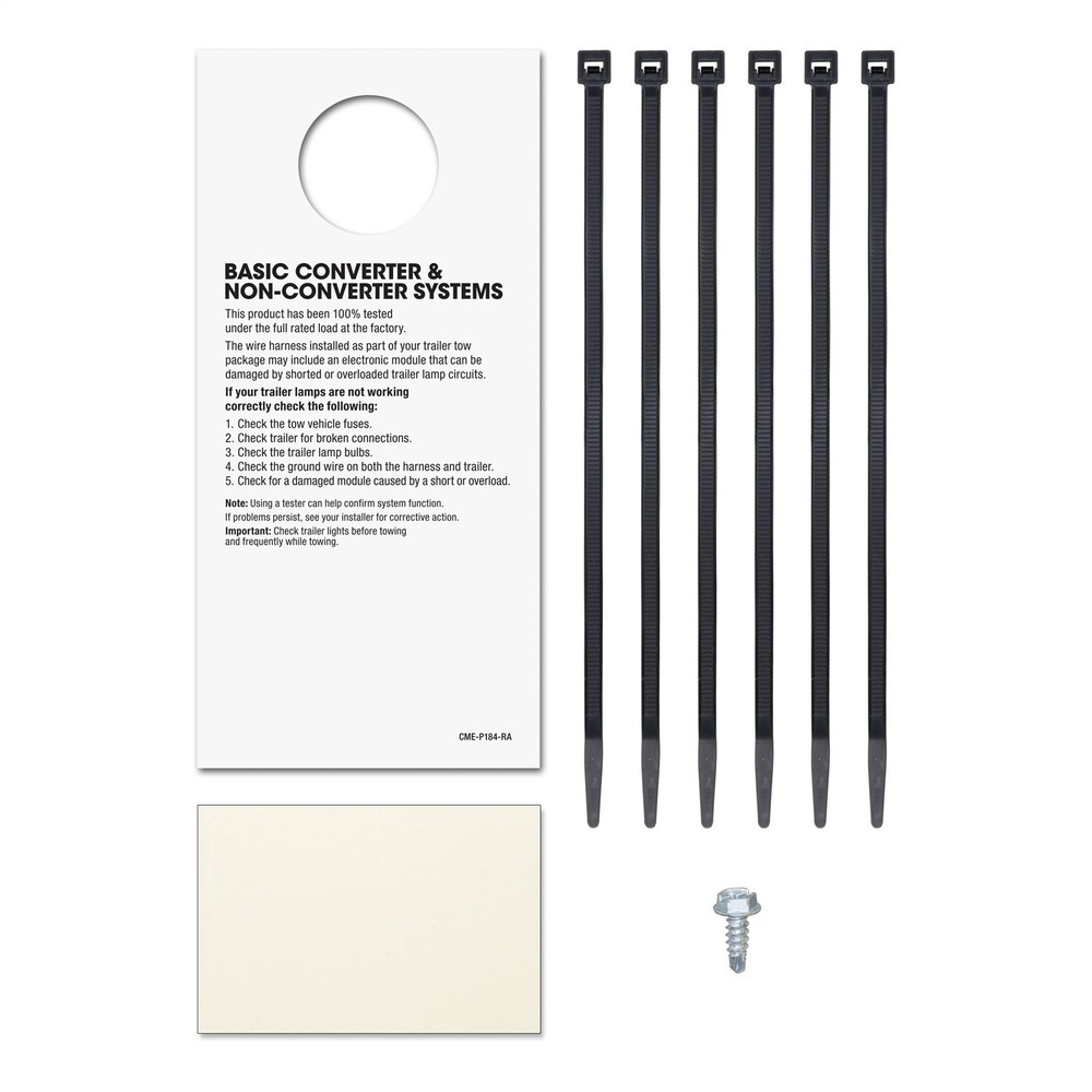 CURT 56109 Custom Wiring Harness, 4-Way Flat Output for Select Dodge Journey