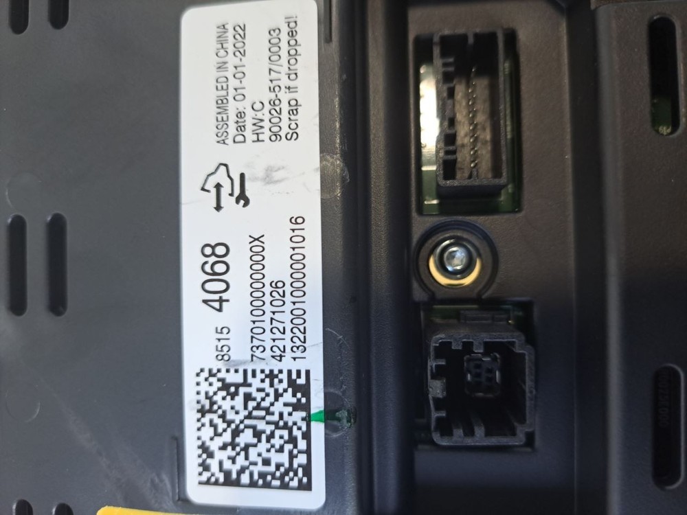 2022 Envision Display & Control Panel,85154068 Sku#4377036