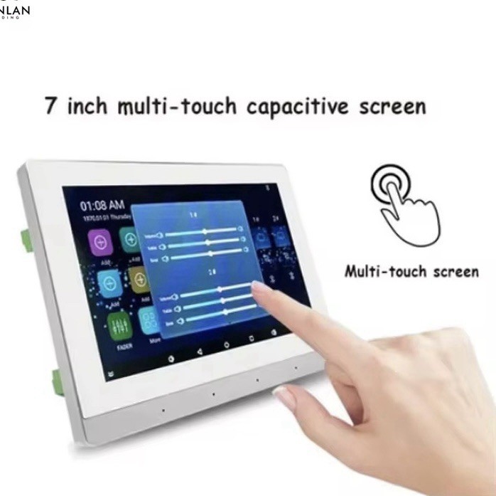In-Wall Touchscreen Music Amp