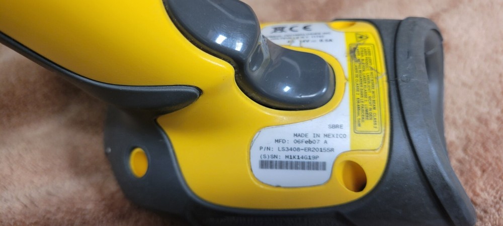 LS3408-ER20155R - PSION TEKLOGIX LS3408 ER RUGGED BARCODE SCANNER