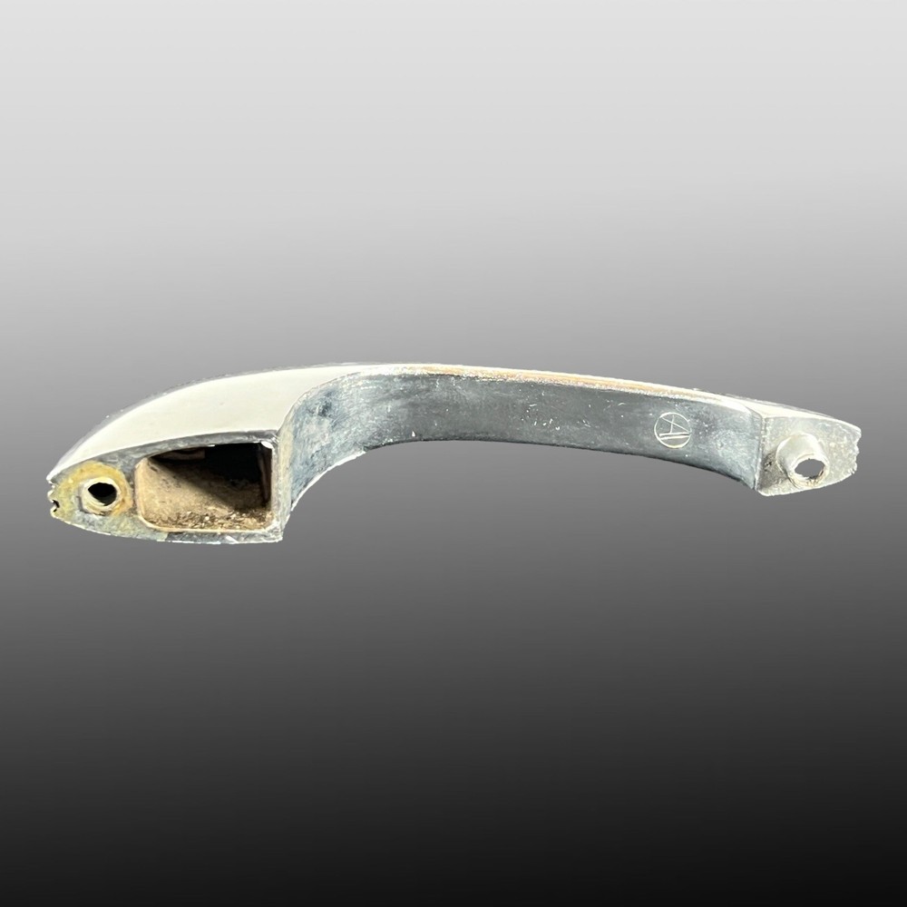 Vintage Pair Of Deco Chrome Cabinet Pulls Handles Hardware