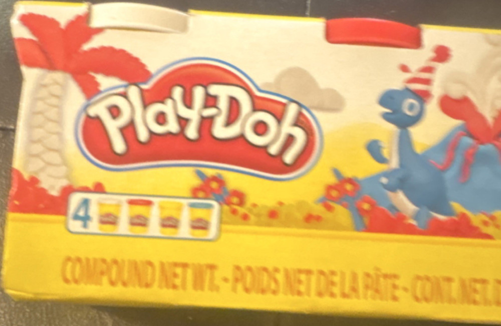 Play-Doh Dinosaurs 4-Pack Modeling Compound Set 2020