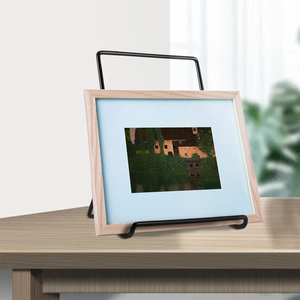 20 Pack 7" x 5.3" Adjustable Iron Display Stand for Tablet, Books, Photos,