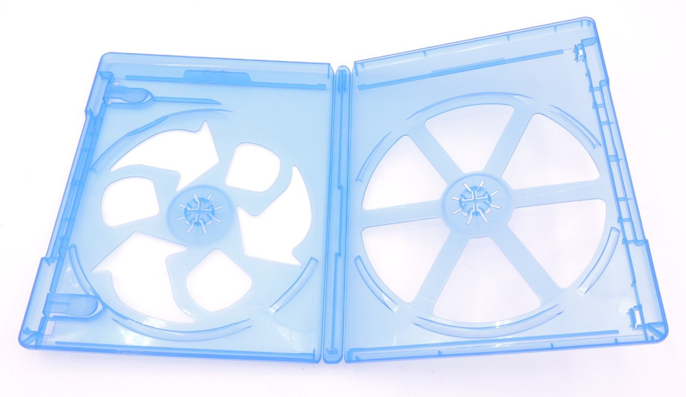 Lot: 6 Pre-Owned Blu-Ray Double Capacity Replacement Cases (Each Holds 2 Discs)