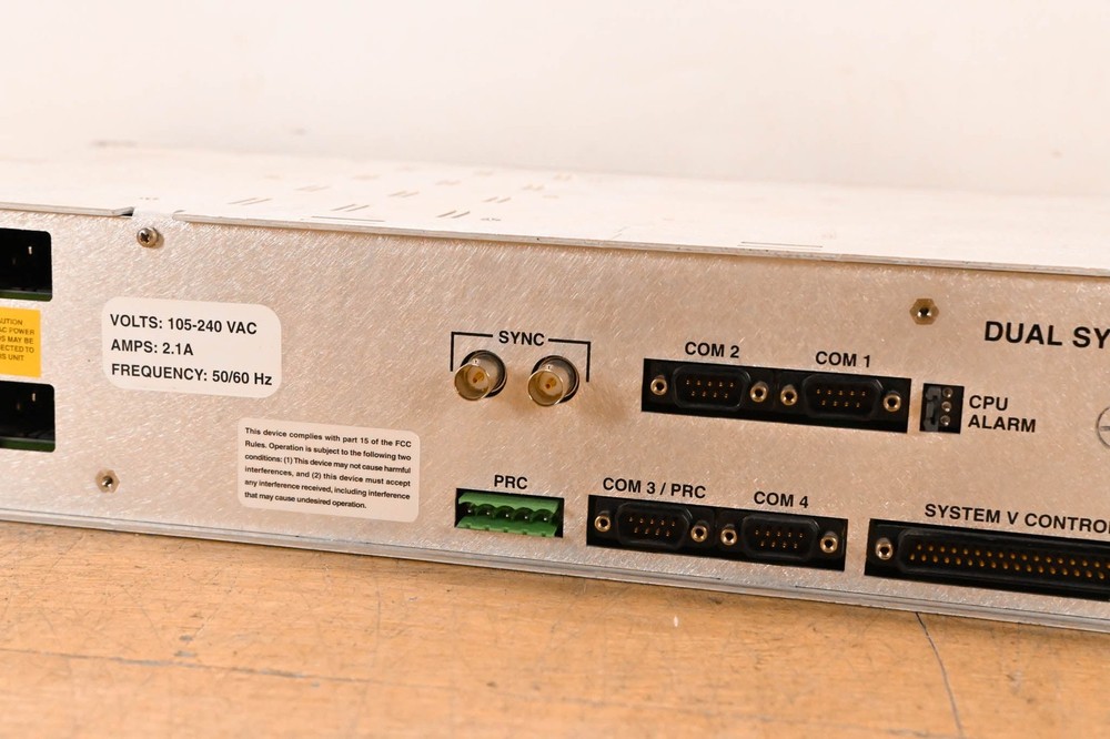 Pesa Mainframe Dual 3500 Dual System Controller w/ Cards CG01D5B