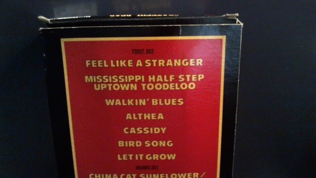 1990 GRATEFUL DEAD WITHOUT A NET LONGBOX ONLY * NO CD * BOX ONLY!!