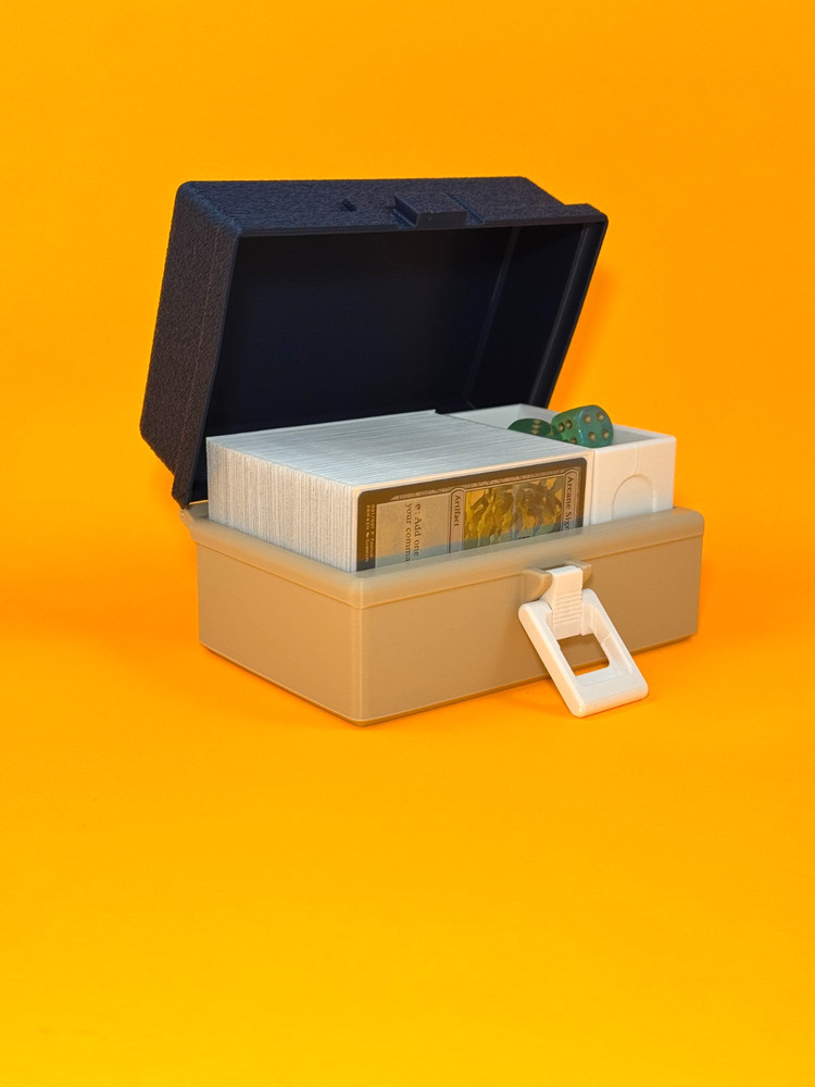 Blue Fish Tackle Deck Box For Magic The Gathering MTG EDH Commander Deck Box