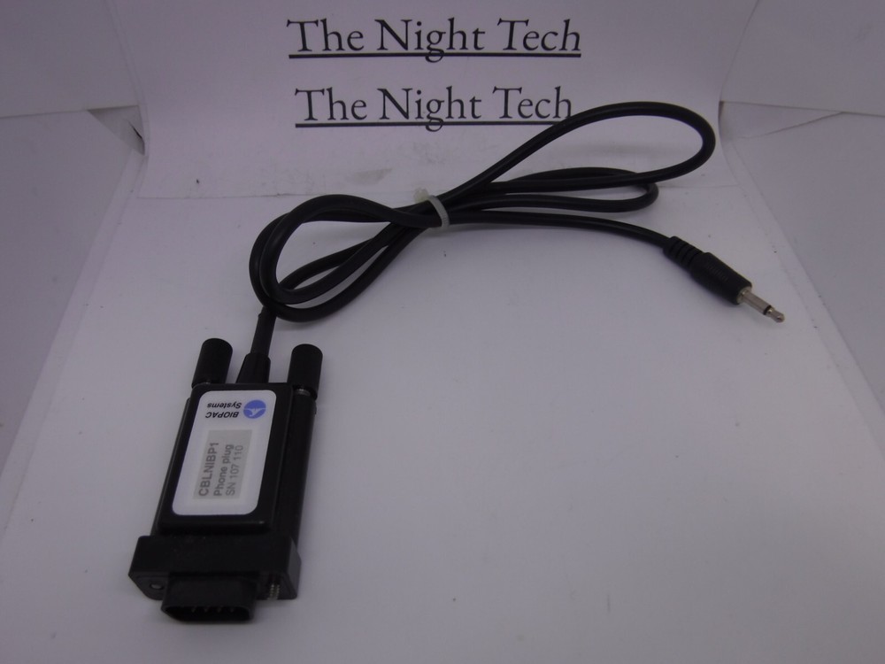 BIOPAC Systems Data Acquisition Modules W/ Cables & Accessories UIM100C + Oth MN