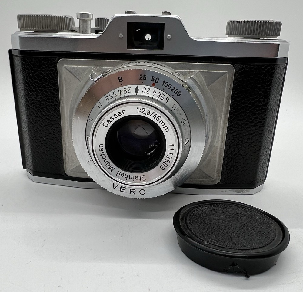 Braun Nurnberg Gloriette Camera With Case Untested