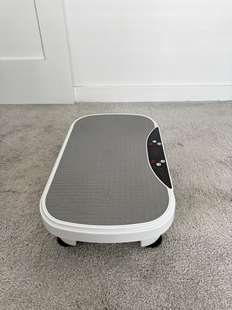 MERACH Vibration Plate Exercise Machine with LED Display and Bluetooth