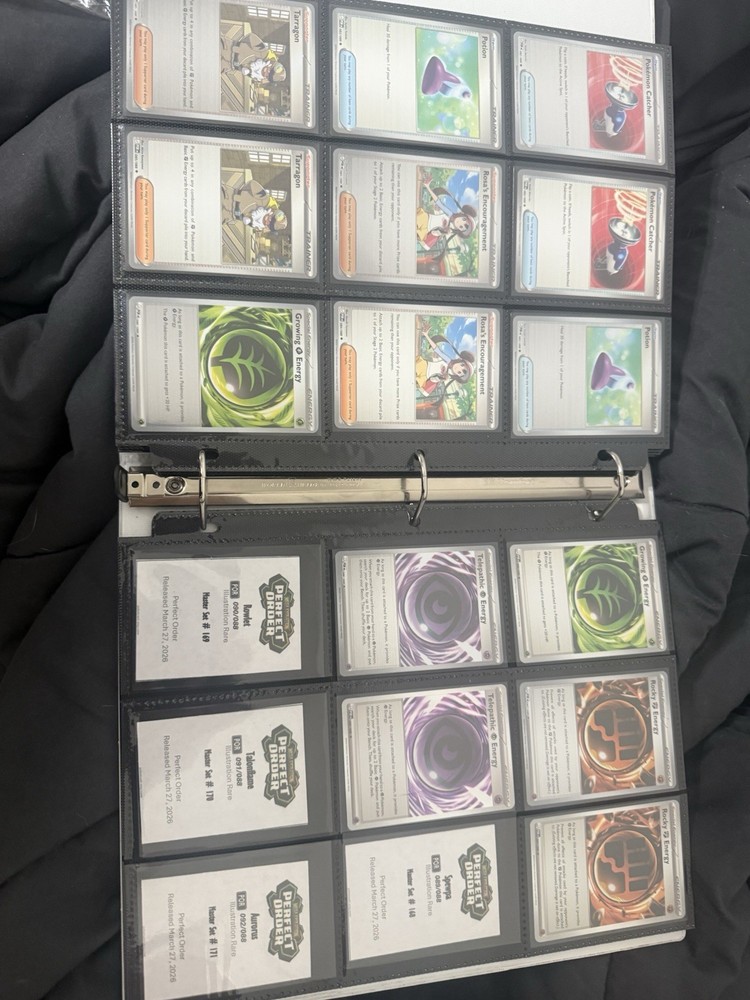 Pokémon Perfect Order STARTER 1–88 (No EX) Holo/Reverse + Commons/Uncommons