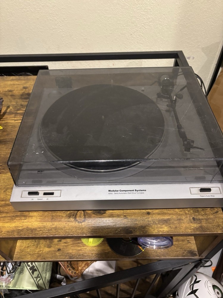 Modular Component Systems Turntable Record Turntable 6202 SOLD FOR PARTS