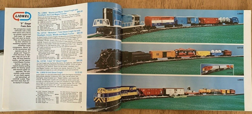 1966 Lionel Catalog