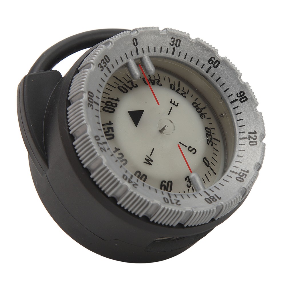 (Grey) Luminous Dive Compass 50M Underwater Diving Compass For CH