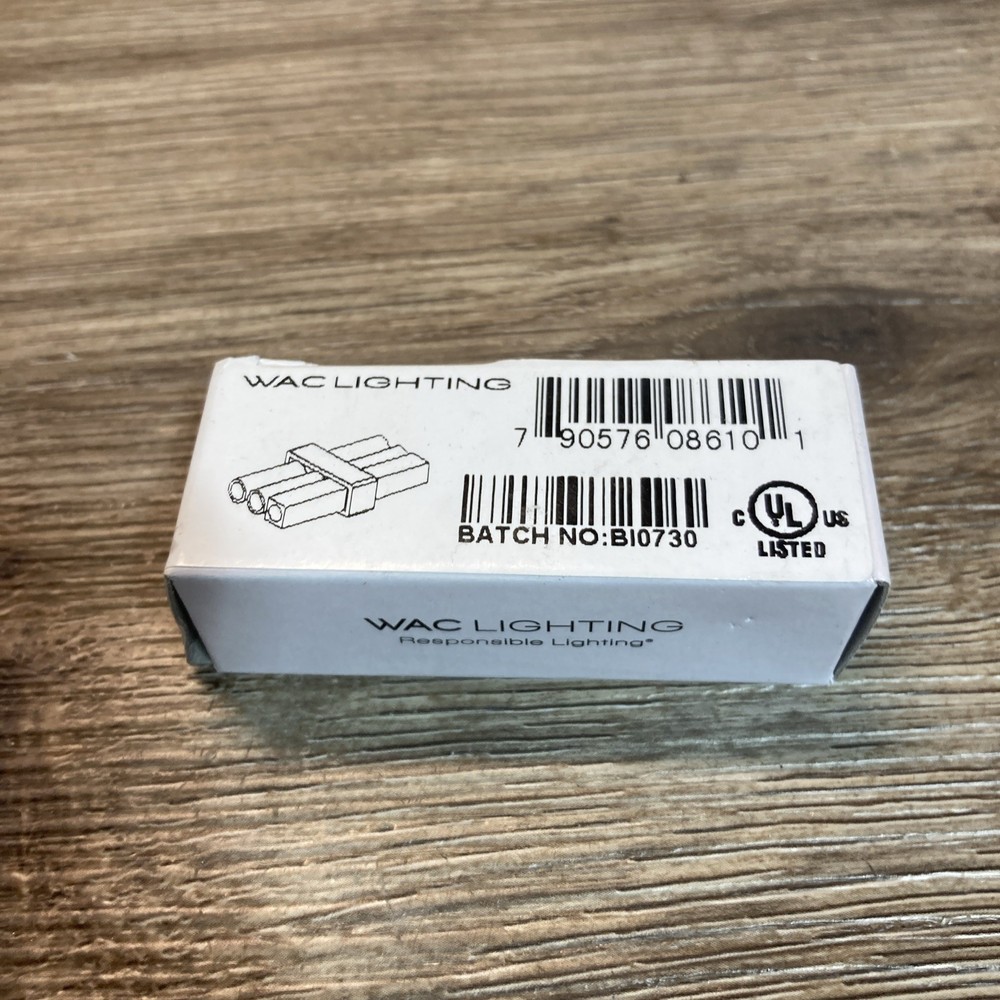 WAC lighting BA-I-WT Shock Proof I Connector For White Light
