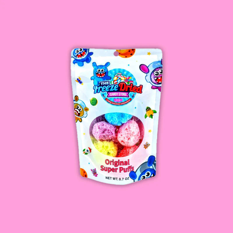 Freeze Dried - Super Puffs .7oz Exotic Snacks