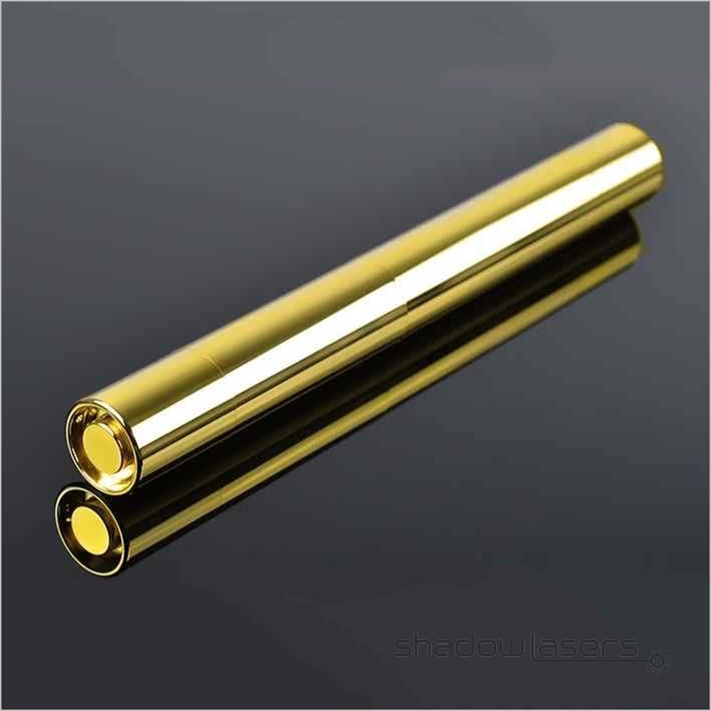 Cyan Laser Pointer 488nm Adjustable Focus Flashlight Visidle Beam +Case US